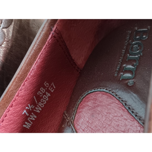 Born Brown Leather Flats - Picture 11 of 11
